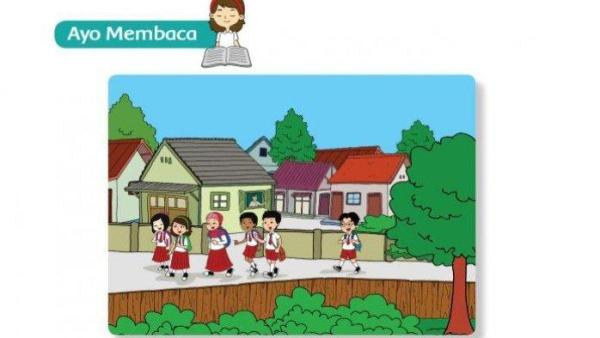 ILUSTRASI KUNCI JAWABAN :Soal Tema 6 Kelas 3 SD halaman 177 178 179 180