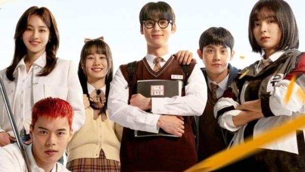 DRAKOR AKSI 2025 - Foto poster drakor Study Group diolah dari Asianwiki, Kamis (26/2/2025). Berikut rekomendasi drama Korea bertema aksi tahun 2025.