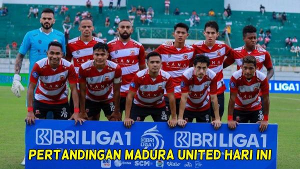 Simak link streaming pertandingan Madura United hari ini melawan PSM Makassar dalam lanjutan BRI Liga 1, Minggu, 2 Maret 2025.