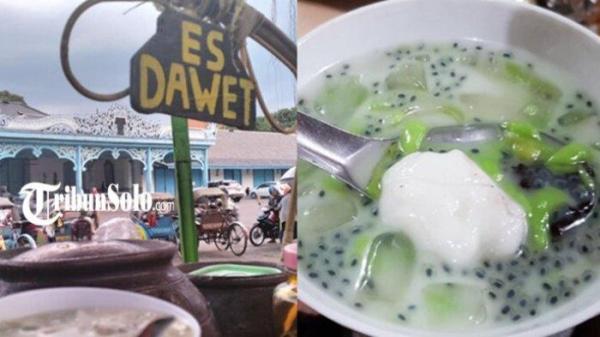 Es Dawet Selaseh tabf berlokasi di depan Keraton Kasunanan Surakarta.