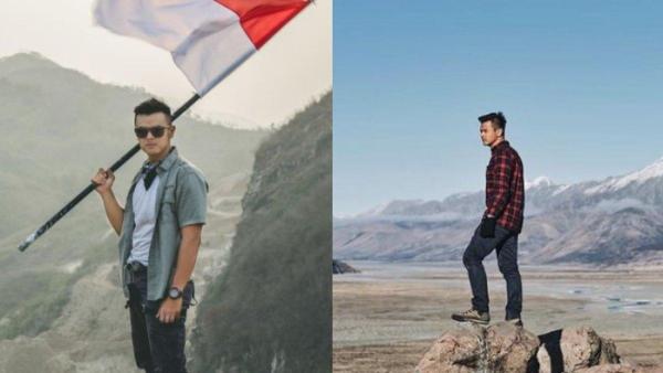 ARTIS HOBI MENDAKI,- Dion Wiyoko memiliki hobi mendaki gunung di tengah kepadatan jadwal syuting