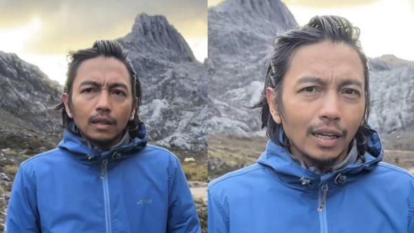FIERSA BESARI MENDAKI,- Fiersa Besari mendaki gunung