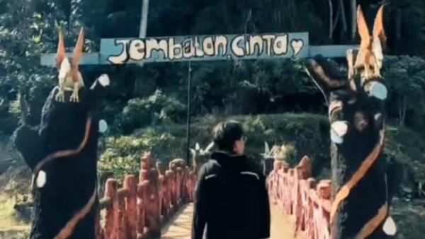 OBYEK WISATA KLATEN: Salah satu spot menarik di Wisata Kalimosodo Klaten, yaitu 