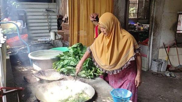 sayur pelengkap hidangan ikan asap