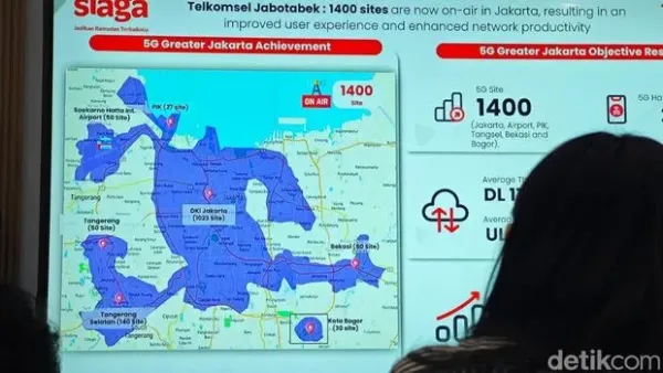 Telkomsel Rampung Pasang 5G di Jabodetabek