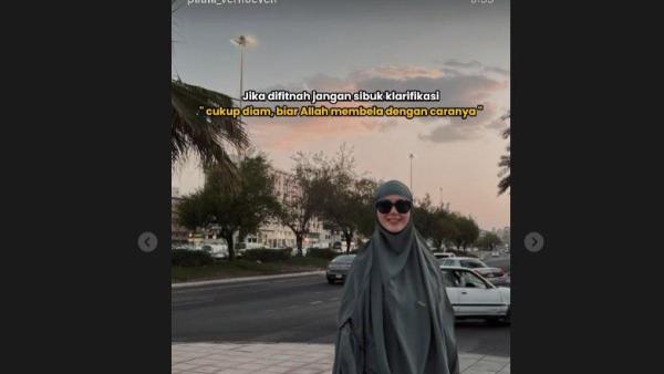 PAULA VERHOEVEN SINGGUNG FITNAH - Di tengah polemik yang terjadi, Paula terlihat membagikan unggahan yang menyinggung soal fitnah.