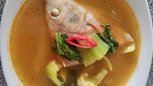REKOMENDASI KULINER KLATEN: Tomyam Sup Ikan merupakan salah satu menu khas di Hidden Cabana Klaten