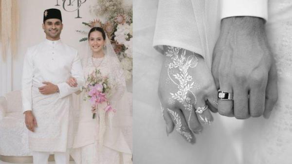 Potret Pevita Pearce dan Mirzan Meer yang resmi menikah, Minggu (20/10/2024).