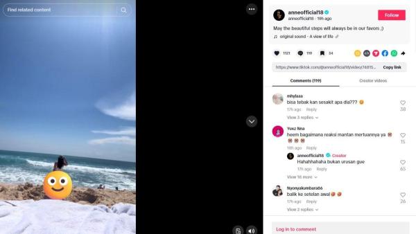 PUTRI ANNE PAKAI BIKINI - Putri Anne merespon komentar warganet yang bertanya tentang reaksi mantan mertuanya bila melihat dia berpakaian seperti itu.