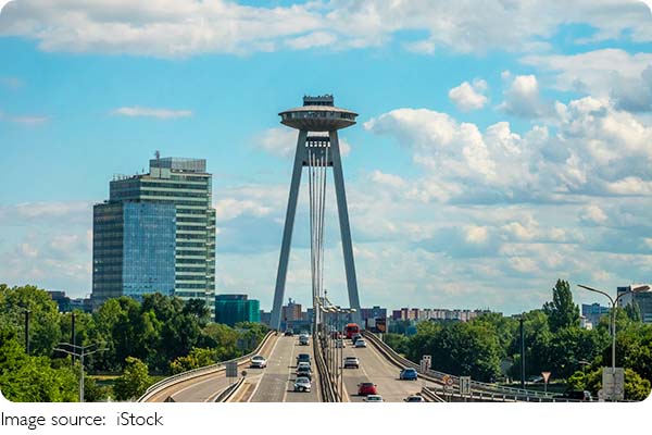 Ngắm bratislava từ trên cao