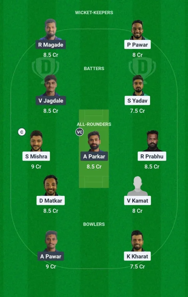 Vaw vs tht navi mumbai premier league