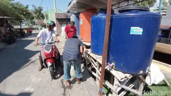 Mata air unik yang memiliki rasa asin bernama Air Tanjung di Tasikmalaya.