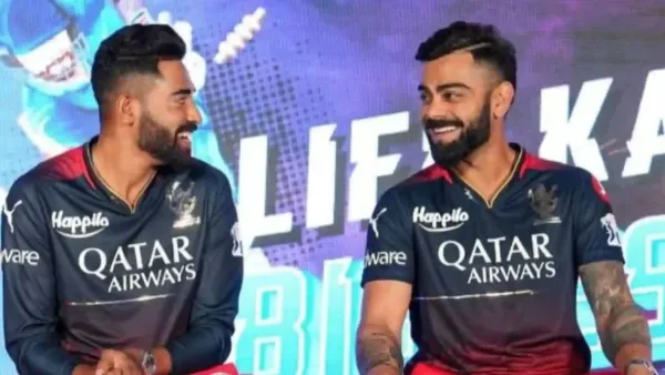 Siraj and Kohli IPL 2025