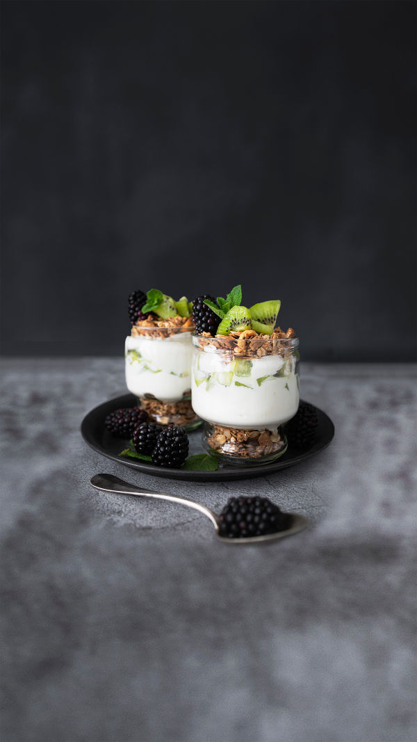 Fruit Yogurt Frozen Cake