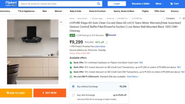 Livpure Chimney
