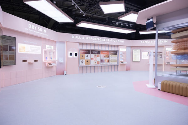 Immersive exhibition Skin Space di Sociolla Beauty Museum. Foto: Sociolla