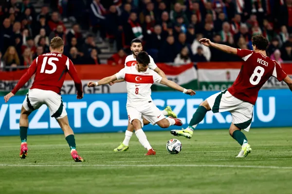 Arda Guler (8) of Turkey
