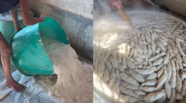 Jijik! Proses Pembuatan Nugget di Pabrik India Ini Bikin Mual