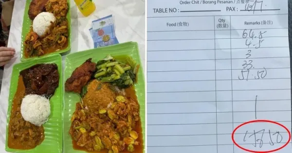 Pesan 3 Nasi Rames, Pembeli Ini Kaget Harganya Rp 550 Ribu