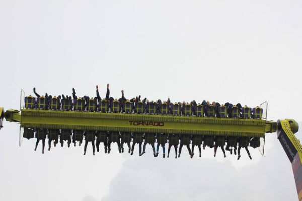 Wahana tornado Dufan. Foto: Shutterstock