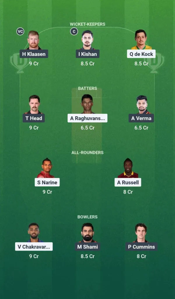 Kkr vs srh 