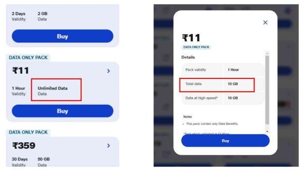 Jio 11 plan details