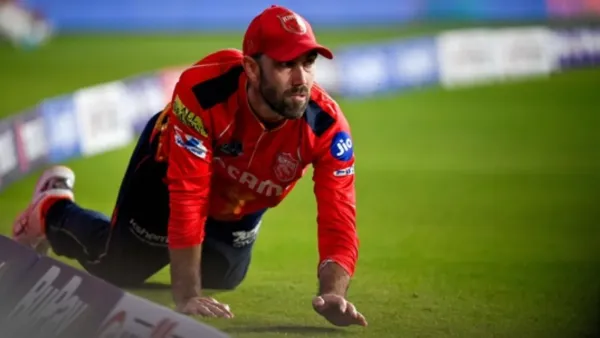 Pbks vs csk bcci punishes glenn maxwell for breaching ipl code of conduct with 25% match fees and 1 demerit number