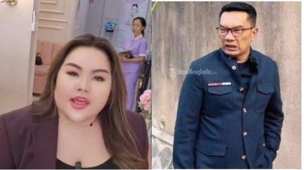 LISA MARIANA MUNCUL - Lisa Mariana akhirnya muncul setelah membongkar dugaan perselingkuhan diduga dengan mantan Gubernur Jawa Barat, Ridwan Kamil.