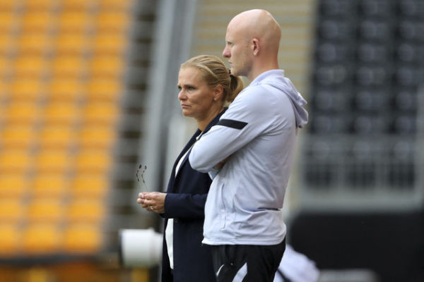 Asisten Pelatih Timnas Inggris Arjan Veurink. Foto: Geoff Caddick/AFP