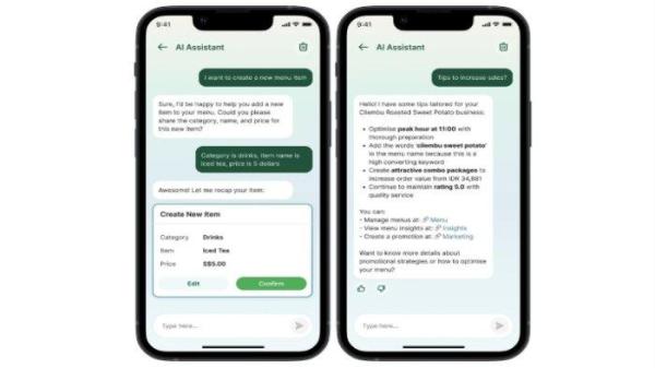 Cara GrabMerchant Assistant (Asisten AI) bekerja