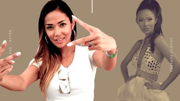 Perubahan Shanty Paredes dulu dan sekarang. Foto: Infografik: Basith Subastian/kumparan.