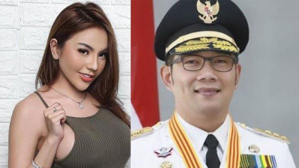 PACARAN - Lisa Mariana (KIRI) sebut ada harga pacaran saat bersama Ridwan Kamil (KANAN). Sebut mendapat dana finansial secara berkala.