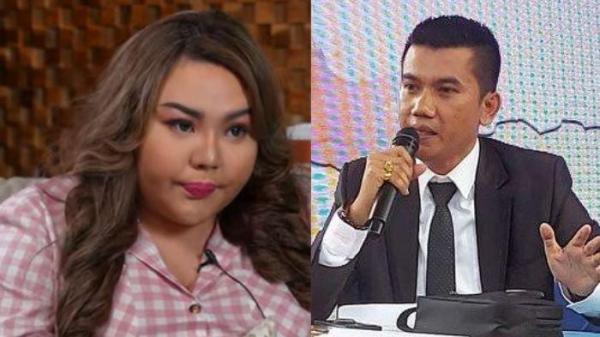 HUBUNGAN REVELINO DAN LISA - (foto kanan) Tim kuasa hukum Revelino Tuwasey saat Grid.ID temui di kawasan Pagedangan, Kabupaten Tangerang, Kamis (17/4/2025). Lisa Mariana (foto kiri), bantah Revelino ayah biologis putrinya, tapi akui pernah berhubungan.