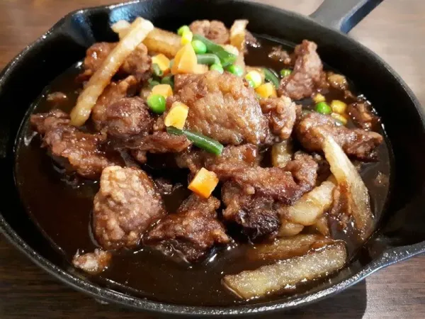 olahan ayam saus oriental