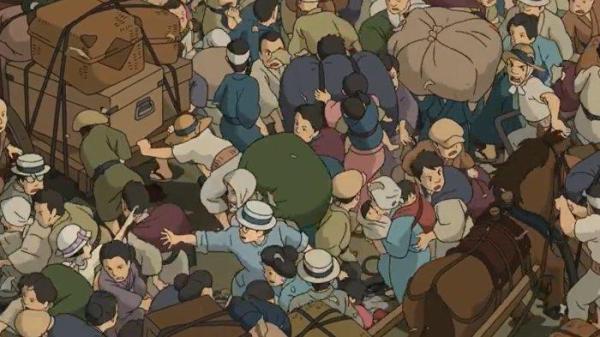 Salah satu adegan di film Studio Ghibli yang berjudul 'The Wind Rises'.