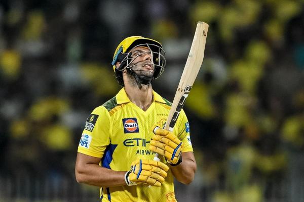 Chennai Super Kings‘ Shivam Dube reacts after his dismissal. Chennai Super Kings‘ Shivam Dube reacts after his dismissal.