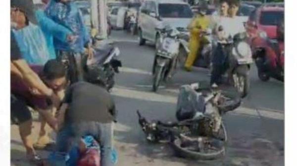 KECELAKAAN DI BATAM - Tidak hanya kakak beradik, ayah dan anak juga jadi korban dalam kecelakaan maut di Batam, Jumat (2/5/2025)