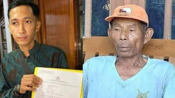 KORBAN MAFIA TANAH - (Kiri) Bryan Manov (35), warga Padukuhan Jadan, Kalurahan Tamantirto, Kapanewon Kasihan, Kabupaten Bantul, menunjukkan surat laporan ke Polda DIY, seusai melakukan mediasi dengan Bupati Bantul, di kantor Bupati Bantul, Senin (5/5/2025). <div class=