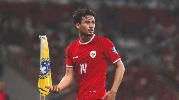Nathan Tjoe-A-On, pemain Timnas Indonesia U-23 di Piala Asia U-23 2024.
