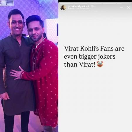 'He blocked me on Instagram…': Rahul Vaidya's endless rant on Virat Kohli; calls fans Jokers; trolled
