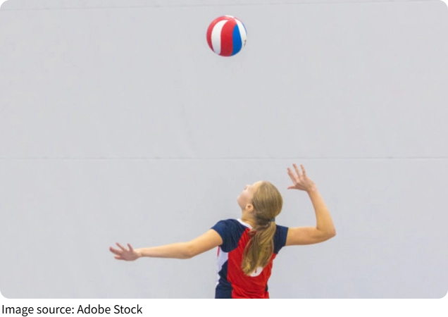 Teamwork im Volleyball