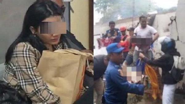 TINGGALKAN BALITA - Sosok Selebgram SA (kiri) ibu dari 4 anak yang terbakar dalam rumah di Kendari, Selasa (6/5/2025). SA pergi bersama pacar meninggalkan 4 anak balitanya di rumah namun naas rumah terbakar menyebabkan 3 dari 4 anak SA tewas