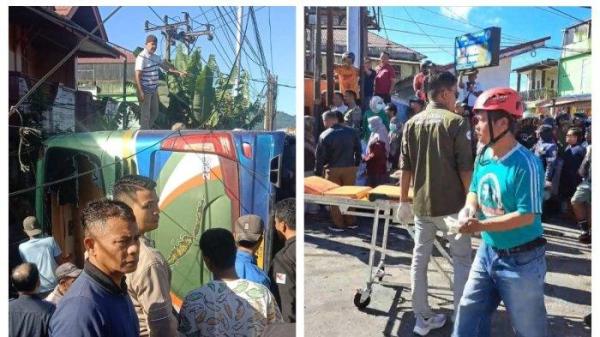 Kecelakaan tunggal bus ALS nomor bodi 285 jurusan Medan-Bekasi di Padang Panjang, Sumatera Barat, Selasa pagi pukul 08.15 WIB, 6 Mei 2025. Bus mengangkut 48 penumpang, sebanyak 23 penumpang meninggal dunia dan 23 penumpang luka-luka. 