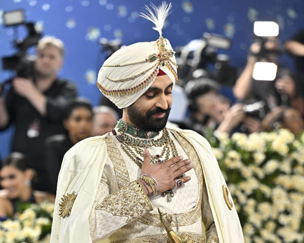 Diljit dosanjh brings royal punjabi heritage to met gala in his debut