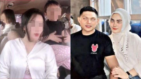 BALITA TEWAS DI KENDARI - Kolase foto Siska Amelia yang ramai jadi sorotan lantaran asyik pcaran saat 3 anaknya tewas terjebak kebakaran, Sabtu (10/05/2025).