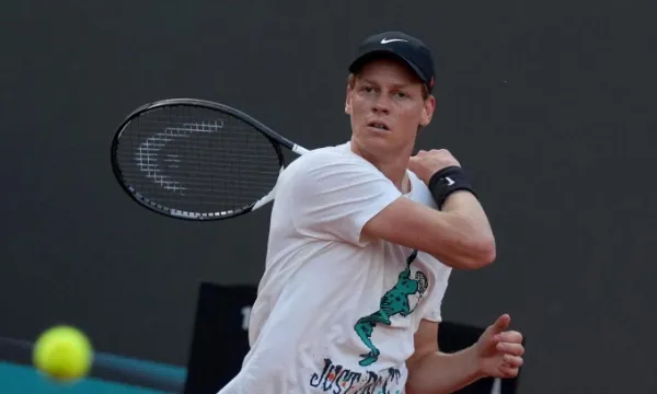 World number one tennis player Jannik Sinner. Photo by AP