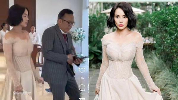 Ari Lasso Gandeng Wanita Muda Cantik di Pernikahan Luna Maya-Maxime, Siapa Sosok Dearly Desiana?