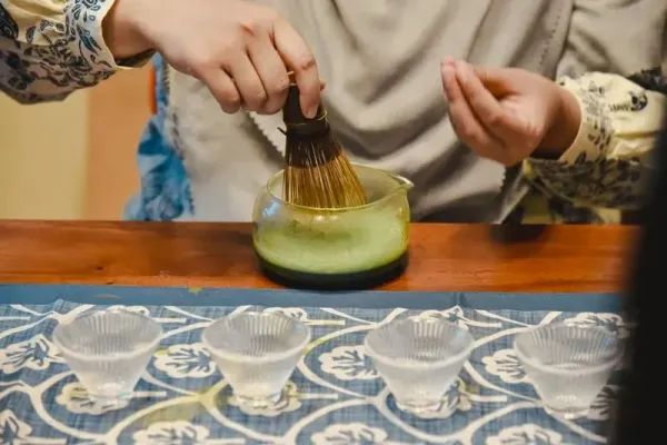 Kafe matcha di Bandung