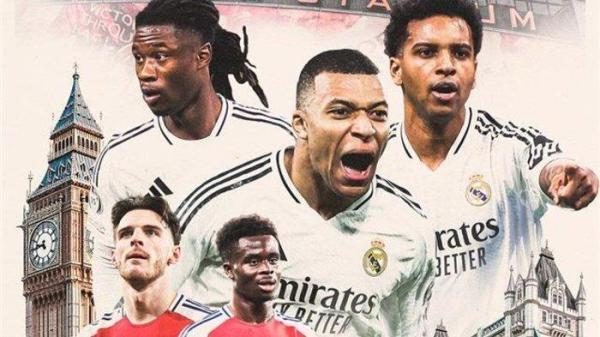Real Madrid bersiap bertandang ke Arsenal di leg pertama perempat final Liga Champions. Pertandingan Arsenal vs Real Madrid akan dihelat pada Rabu (9/4/2025) pukul 02.00 WIB dinihari di Stadion Emirates.