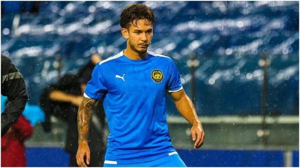PEMAIN KETURUNAN MALAYSIA - Pemain bek-kiri kelahiran Spanyol, Gabriel Palmero, hadir dalam sesi Pemusatan Latihan (TC) Timnas Malaysia menjelang laga pembuka grup F Kualifikasi Piala Asia 2027. (Instagram FAM - 20/3/2025)